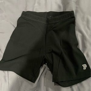 Black bike shorts size medium